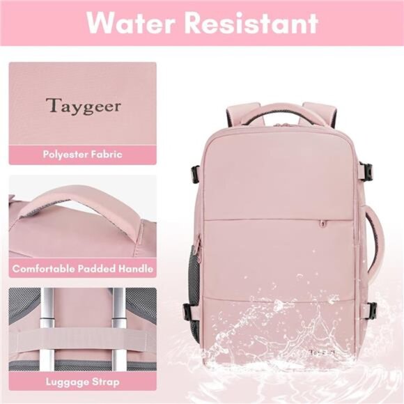 Travel Backpack for Women, Carry On Backpack with USB Charging Port main image 4